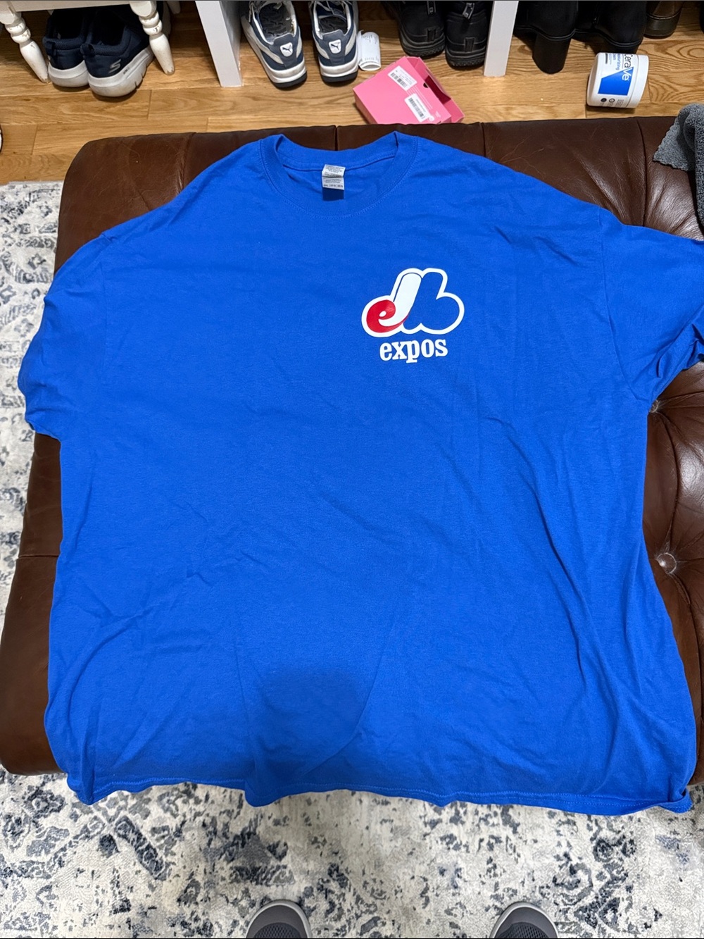 Gildan Royal Blue Expos Logo Short Sleeve Tee